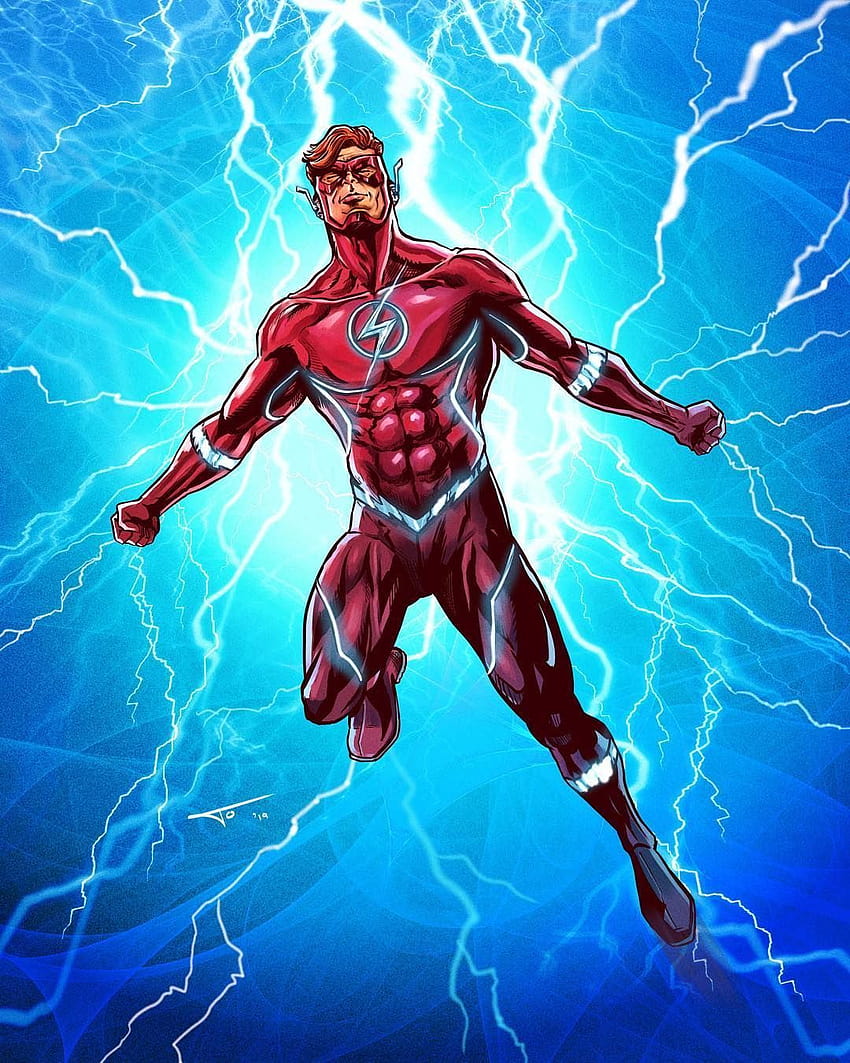 Wally West: The Once & Future Flash di Jose Molestina, 52 anni flash Sfondo del telefono HD