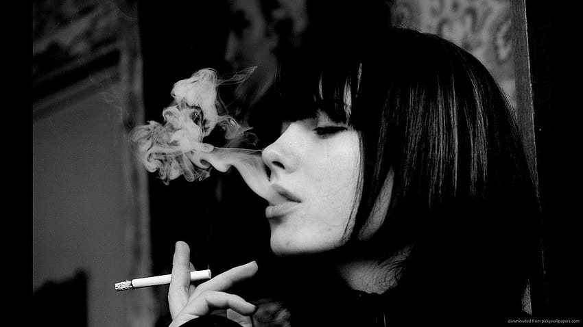 喫煙少女、喫煙者 高画質の壁紙