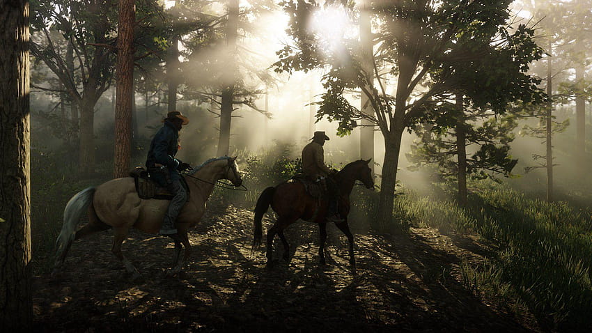 Red Dead Redemption 2 erfordert 105 GB Installation, unterstützt 32 Spieler HD-Hintergrundbild