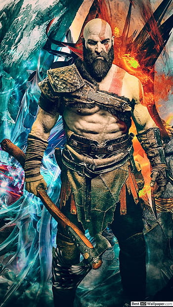 Wallpaper God Of War Kratos Hd  Wallpaperforu