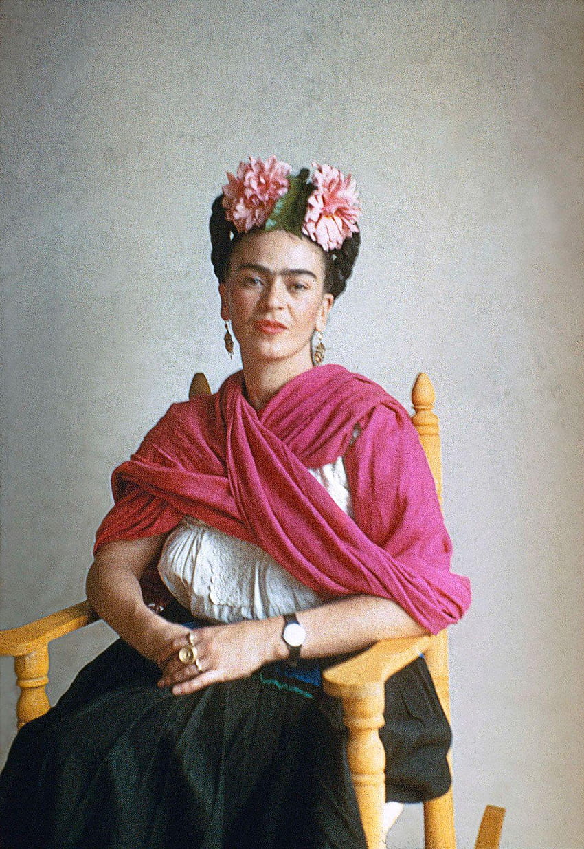 celebridades que morreram jovens ns Frida Kahlo de Rivera HD 전화 배경 화면