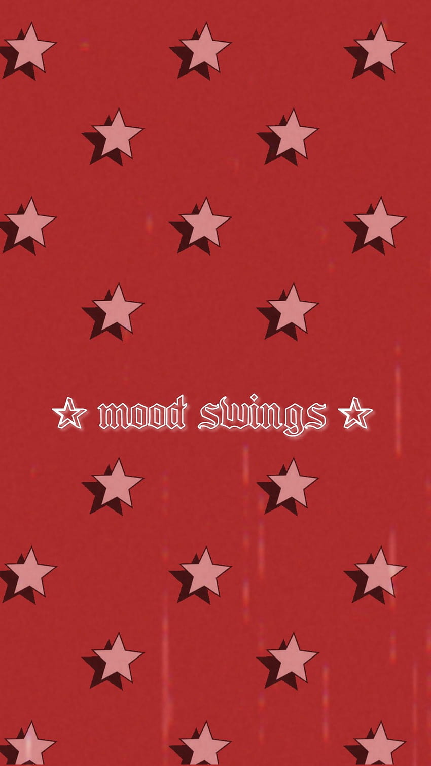 red star aesthetic iphone, red stars HD phone wallpaper