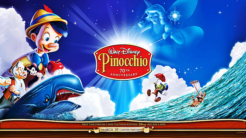 Walt Disney Pinocchio Walt Disney [1920x1080] for your , Mobile & Tablet, walt disney platinum edition HD wallpaper