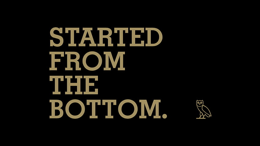 drake started from the bottom HD wallpaper