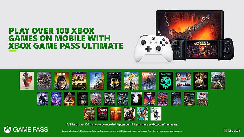Xbox Game Pass Ultimate Delivers 10 Games Directly to Your Mobile Device Beginning September 15 HD wallpaper