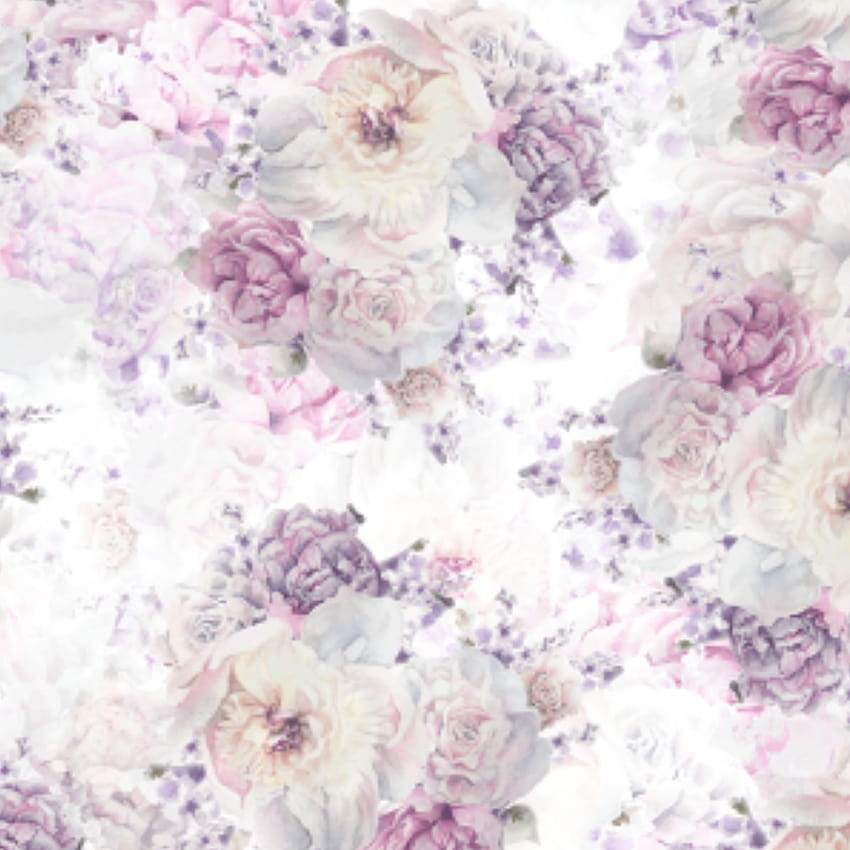 Sorbet Posy Lilac HD phone wallpaper