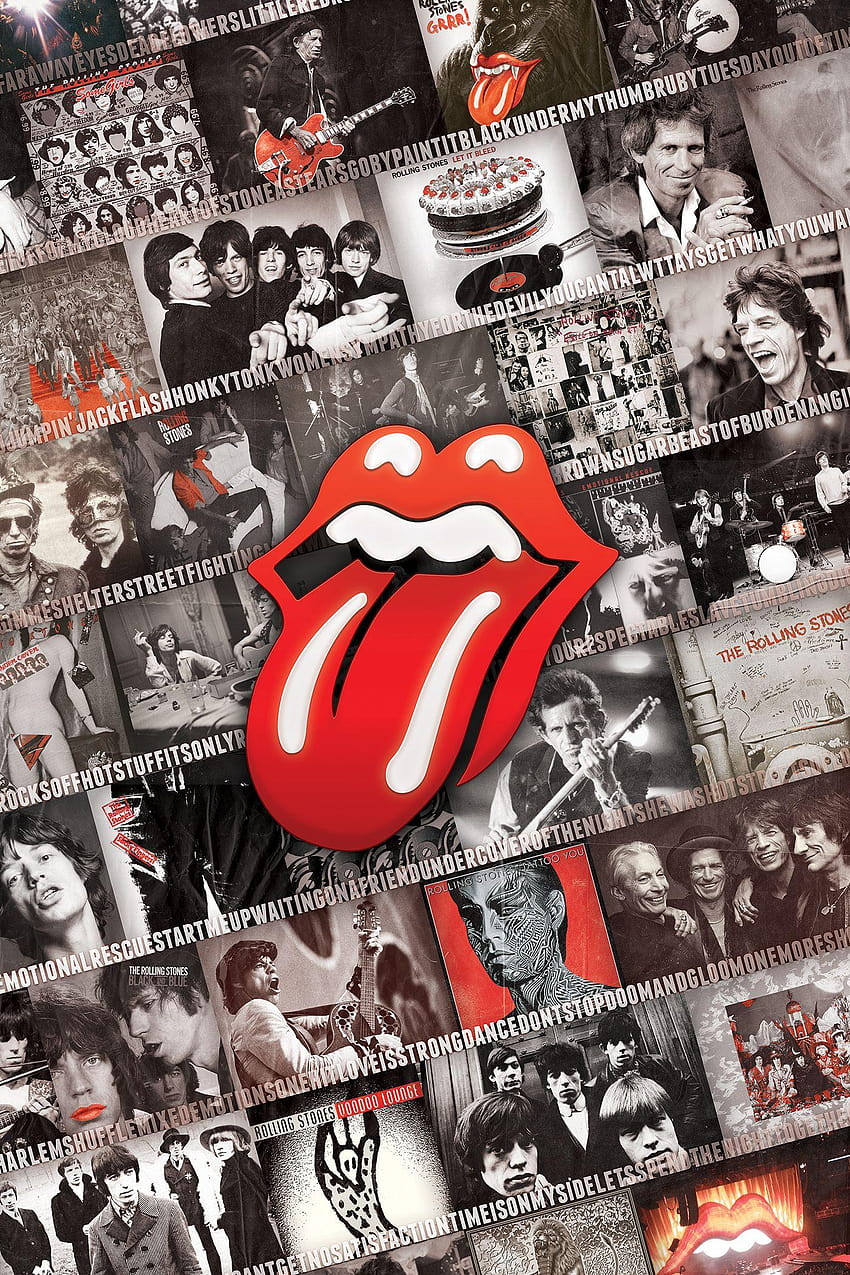 A Rolling Stones poster design I made for myself. in 2020, rolling stones tour 2020 HD phone wallpaper