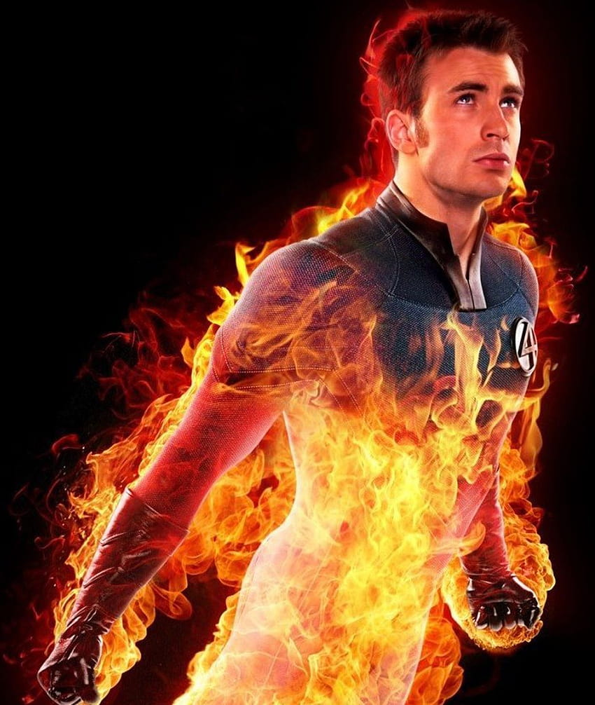 Human Torch [1228x1454] for your , Mobile & Tablet HD phone wallpaper