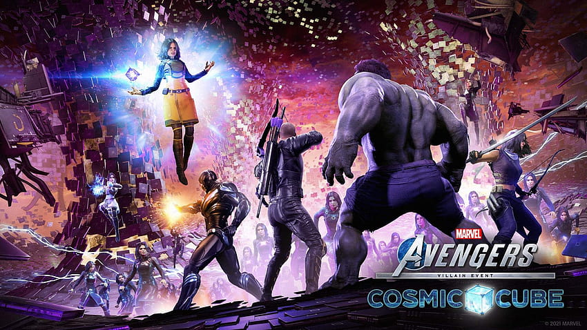 The Marvel's Avengers Cosmic Cube Event Has Arrived HD wallpaper
