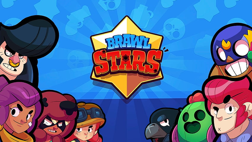 Brawl Stars Logo and characters ID:3501 HD wallpaper