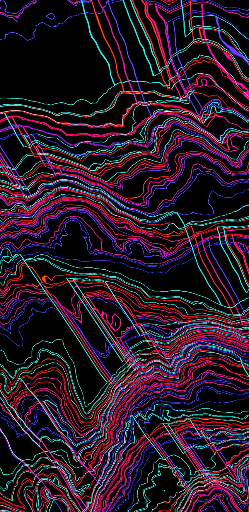 Trippy for Galaxy, samsung galaxy amoled neon HD phone wallpaper