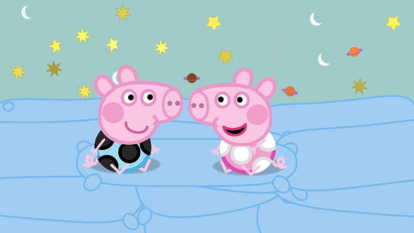 Disney : Peppa Pig Cartoon HD wallpaper