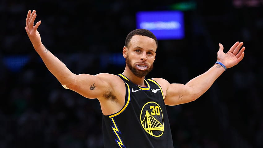 NBA-Finale: Steph Currys 43, Stephen Curry NBA-Finale 2022 HD-Hintergrundbild