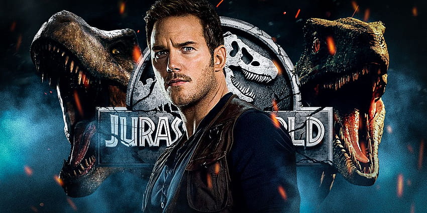 Jurassic World: Dominion Set enthüllt Chris Pratt, Omar Sy HD-Hintergrundbild