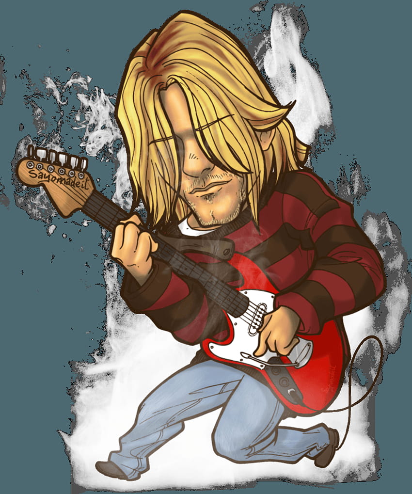 Kurt Cobain commission from the manga Shiori Experience  kurtco   TikTok