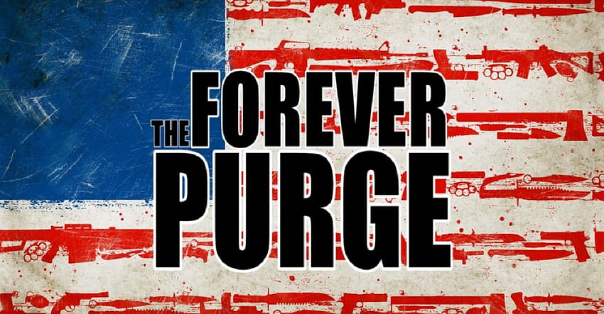 Premier regard sur le film de purge finale de Blumhouse THE FOREVER PURGE Fond d'écran HD