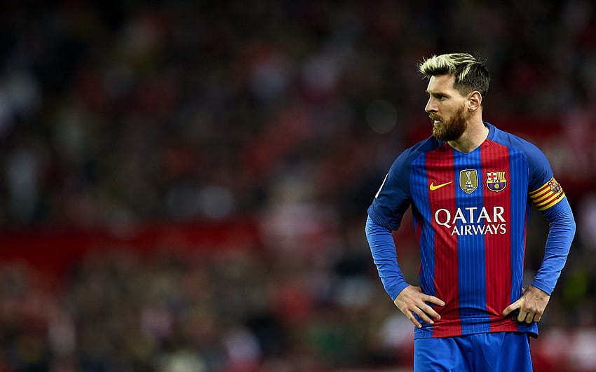Lionel Messi, soccer, football stars, FC, messi HD wallpaper