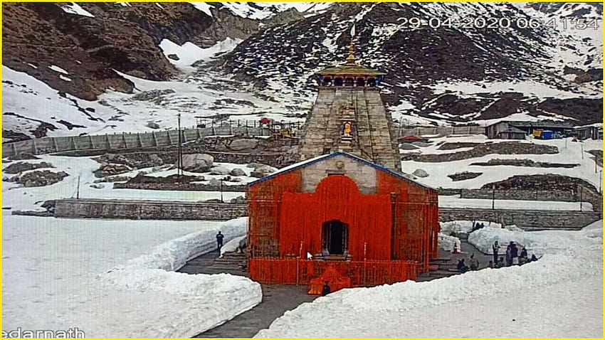 In : Kedarnath temple reopens amid COVID HD wallpaper