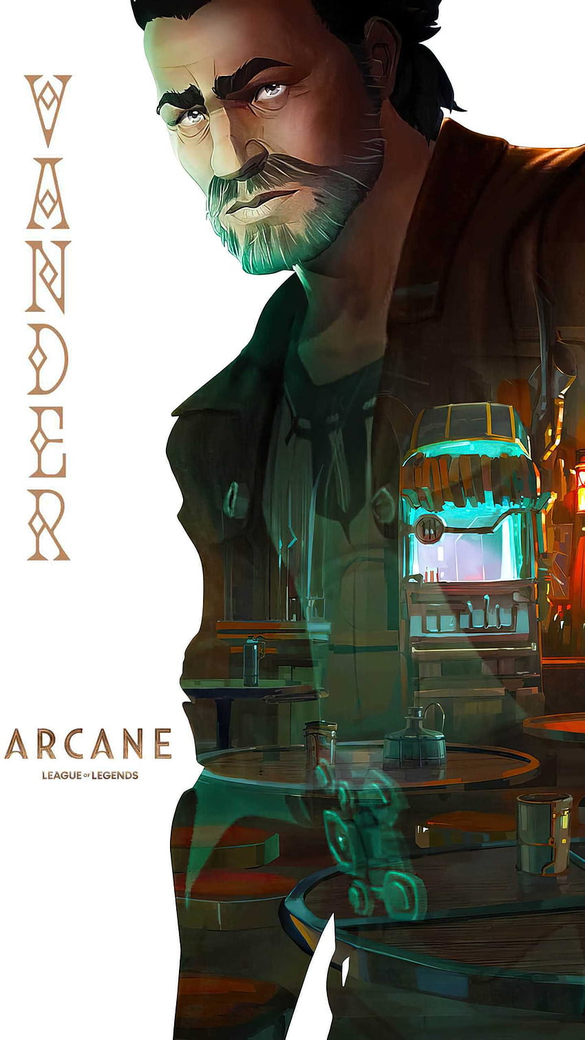 Vander Arcane Discover more Anime, Arcane, Arcane LOL, League of Legends, L…, arcane enforcers HD phone wallpaper
