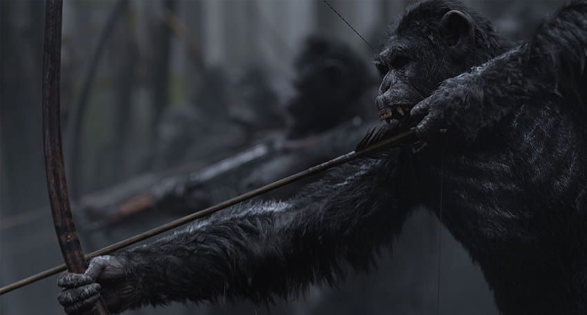 Recensione del film: 'War for the Planet of the Apes' è una straordinaria trilogia Topper, il pianeta delle scimmie colonnello J Wesley McCullough Sfondo HD