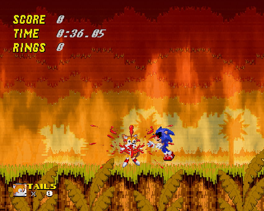 Sonic Exe The Game, sonik vs sonik exe Wallpaper HD