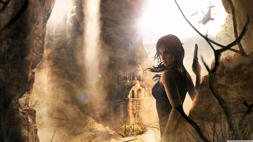 Lara Croft HD wallpaper