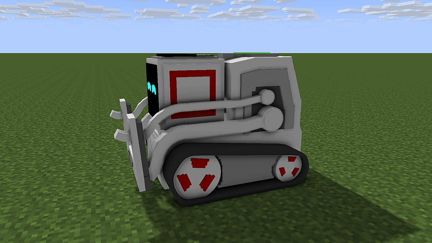 Cozmo Robot hecho en Mine Imator fondo de pantalla