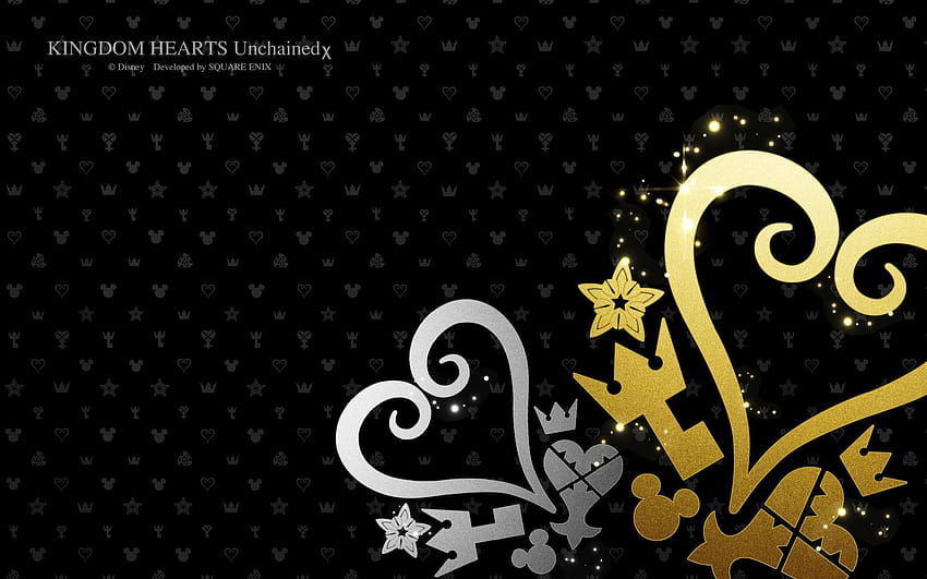 kingdom hearts symbols HD wallpaper