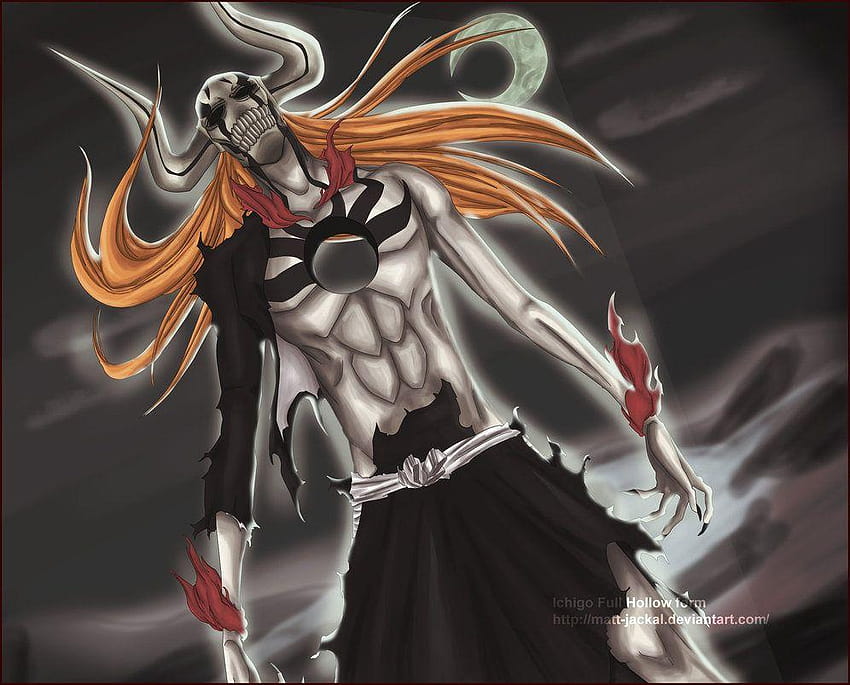 Hollow Ichigo(Bleach Anime\Manga) by shorterazer on DeviantArt