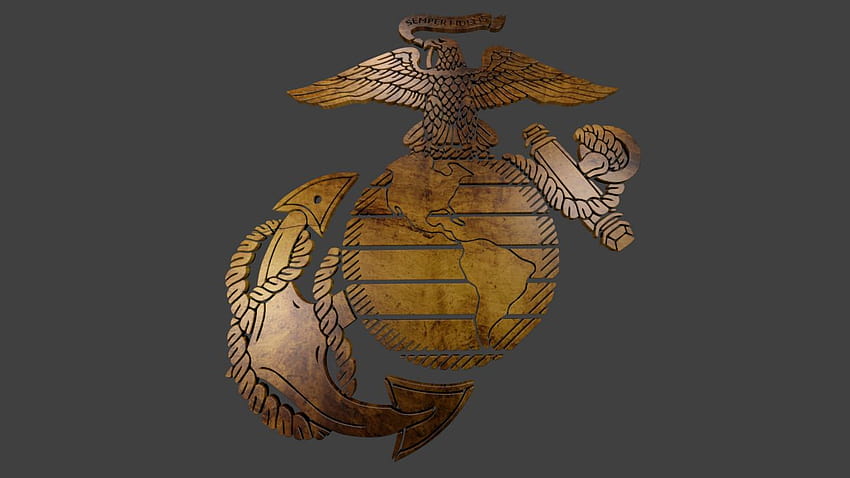 Marines USMC military r, marines logo HD wallpaper
