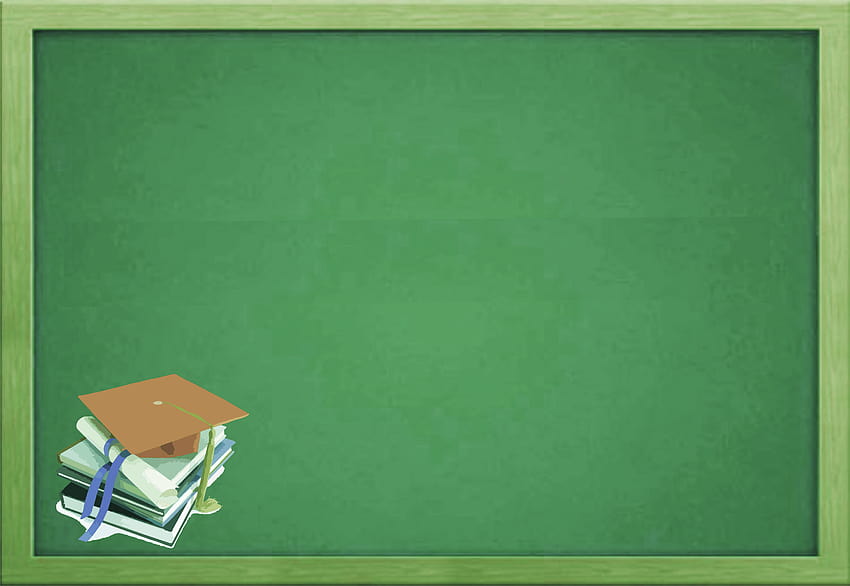 Fundo de educação, Fundos de educação do PowerPoint, placa verde papel de parede HD