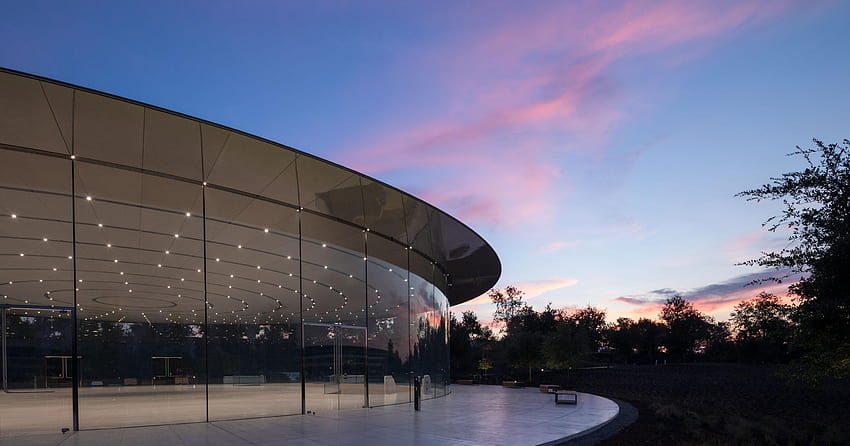Театърът на Стив Джобс на Apple Park печели наградата за инженерство за HD тапет