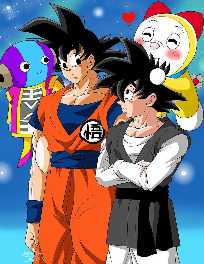 Goku and Zeno, zeno sama HD phone wallpaper