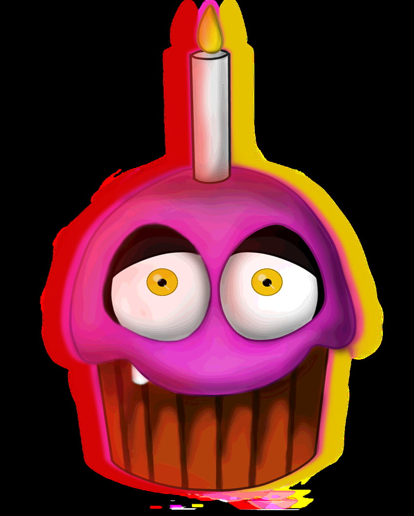 Chica's Cupcake Gift FNAF Fanart Five Nights at Freddys 