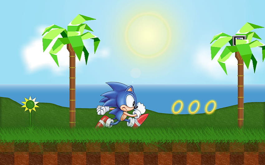 Sonic Fan Remix - Emerald Hill Zone 3 HD Wallpaper • GamePhD