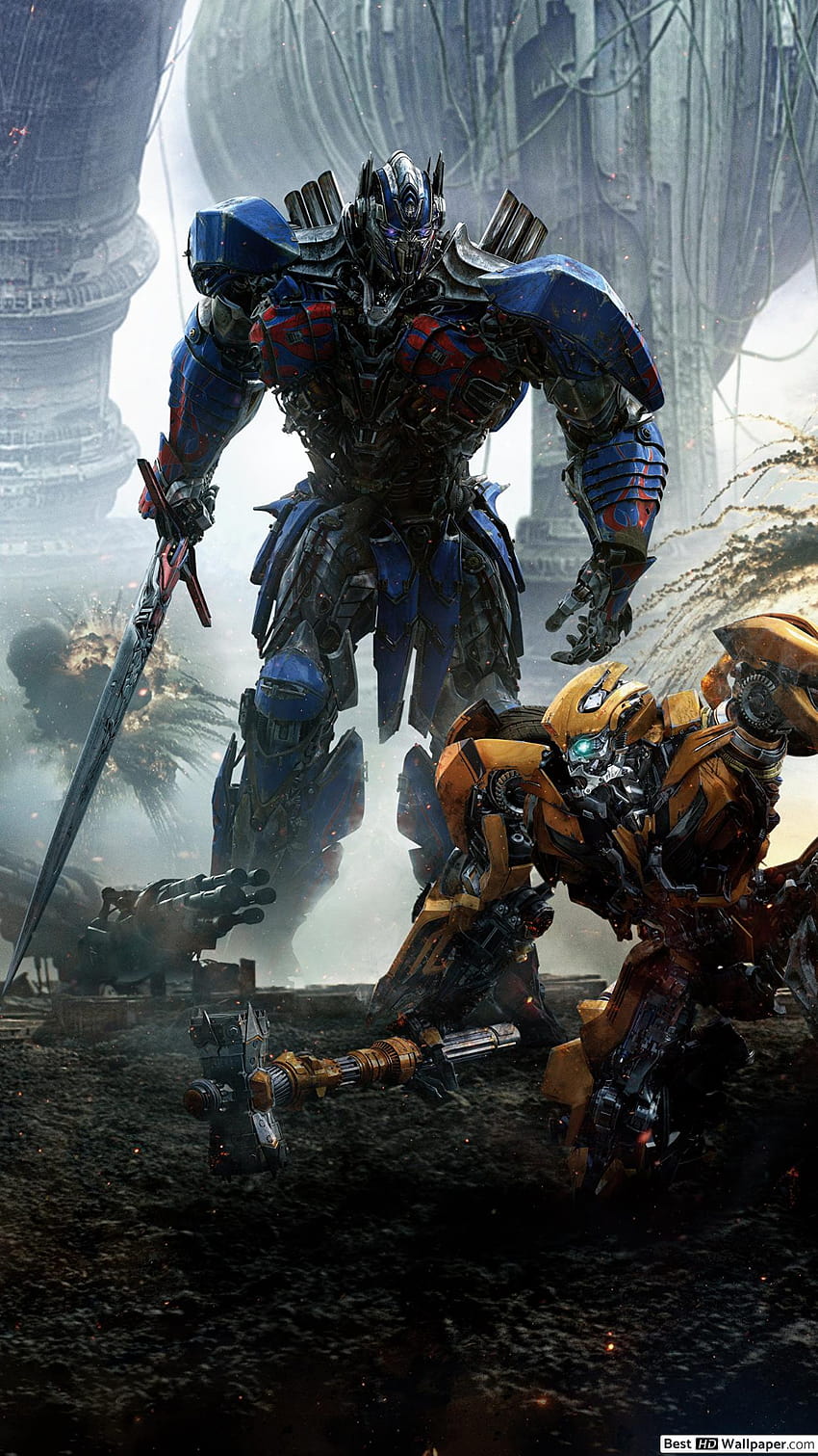 Transformers: The Last Knight, spada optimus prime Sfondo del telefono HD