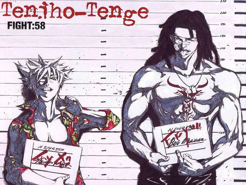 Souichiro Nagi And Bob Makihara – Tenjou Tenge, tenjho tenge HD wallpaper
