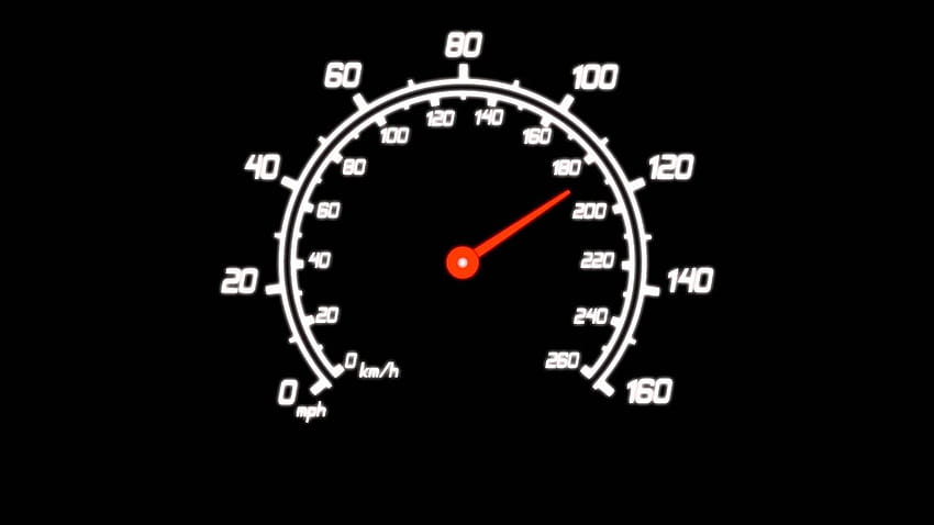 Wskaźnik prędkościomierza samochodowego Tapeta HD