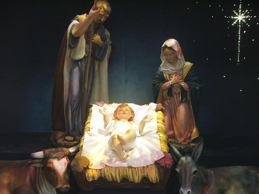 Baby Jesus Group, infant jesus HD wallpaper