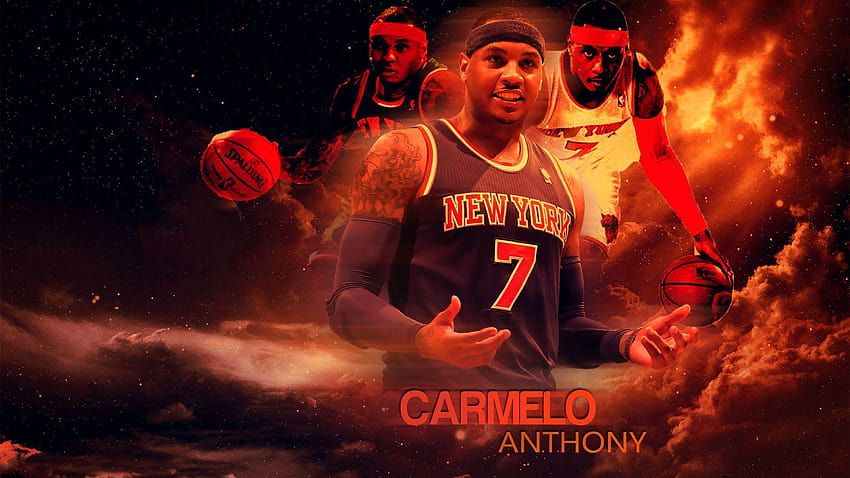 Carmelo Anthony 2014 by RakaGFX, carmelo anthony 2017 HD wallpaper