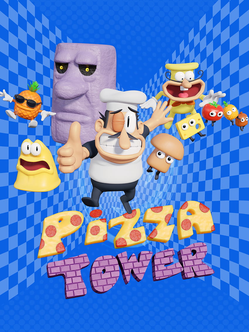 Pizza Tower Poster and ...reddit HD phone wallpaper