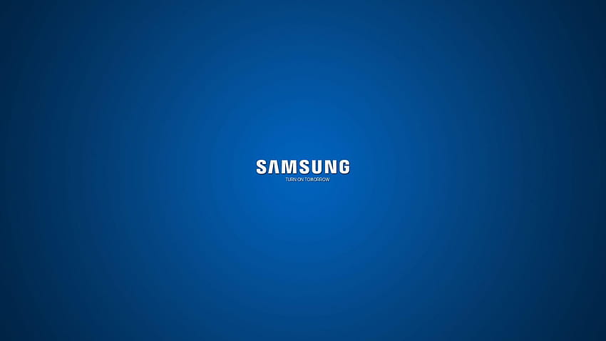 1920x1080 Samsung, Company, Logo, Niebieski, Biały, logo samsung led tv Tapeta HD