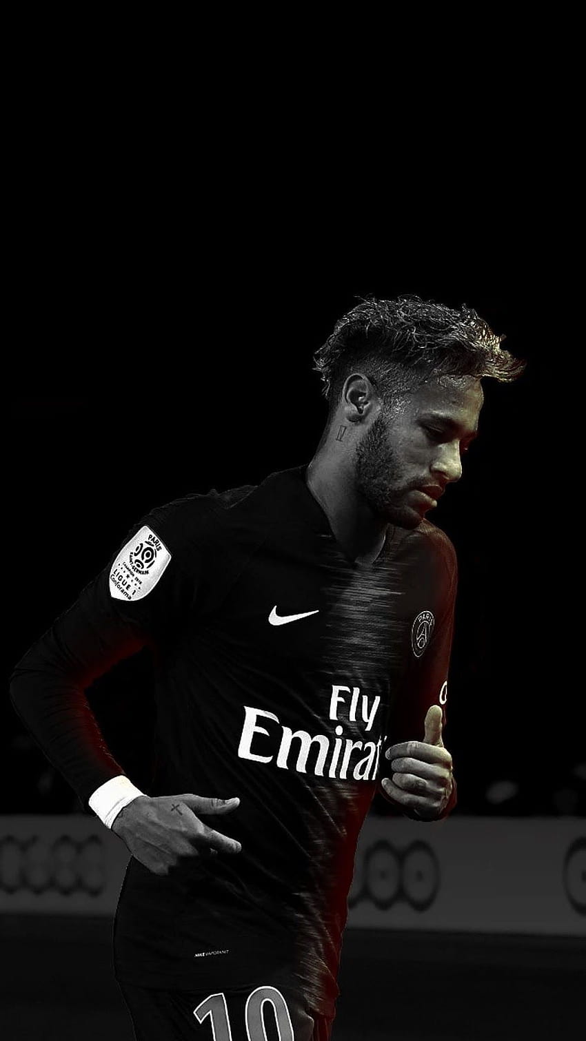 Neymar Jr [2019], neymar hitam wallpaper ponsel HD