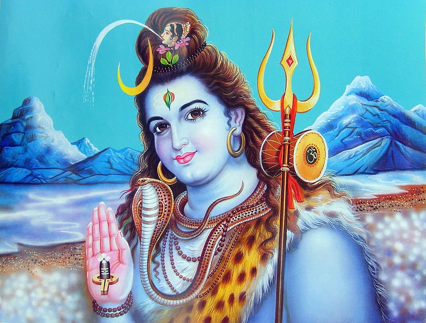 6 Seigneur Shiva haute résolution, dessin animé shiva Fond d'écran HD