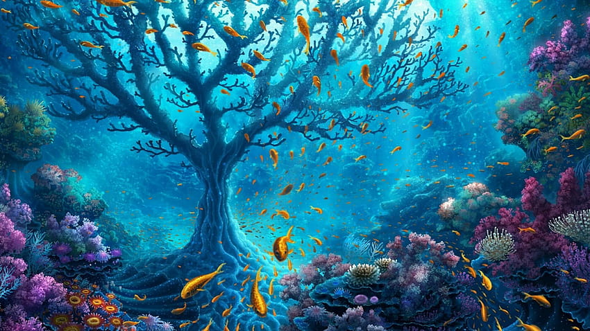 Caribbean See, rocks, water, bonito, trees, sky, blue, HD wallpaper | Peakpx