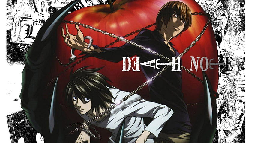 Death Note dan, manga catatan kematian Wallpaper HD