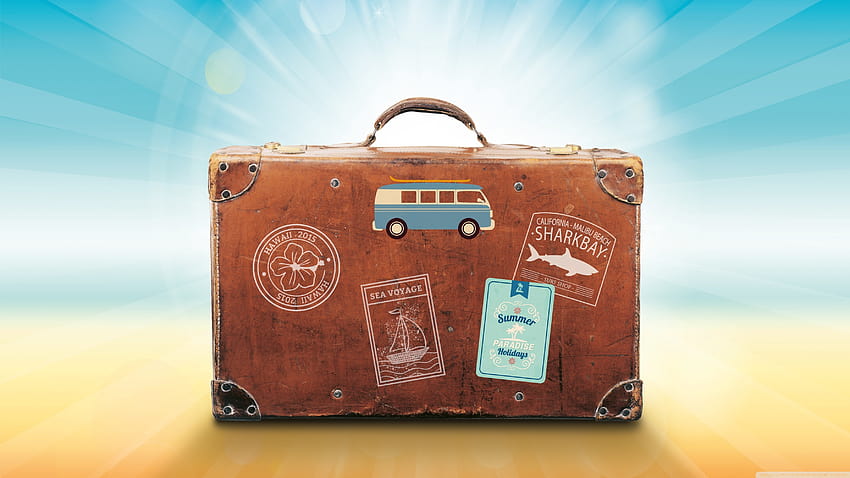 Travel Suitcase ❤ for Ultra, luggage HD wallpaper