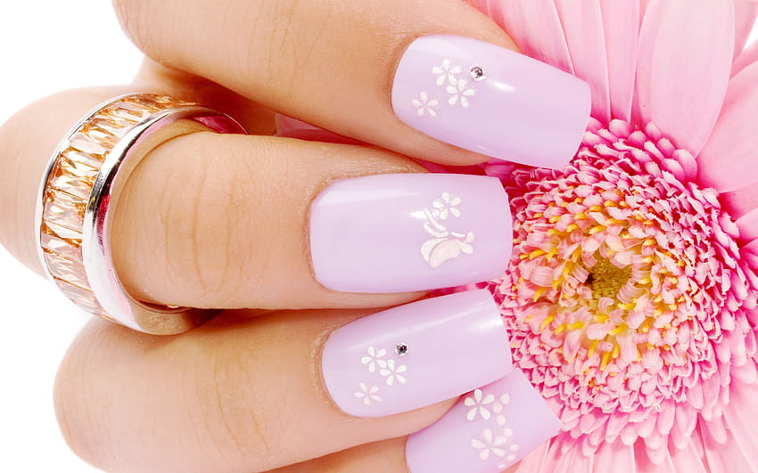 Nail Art, pink nails HD wallpaper | Pxfuel