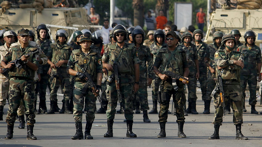 Bagaimana tentara Mesir mempersiapkan tentara untuk membunuh pengunjuk rasa, tentara Wallpaper HD