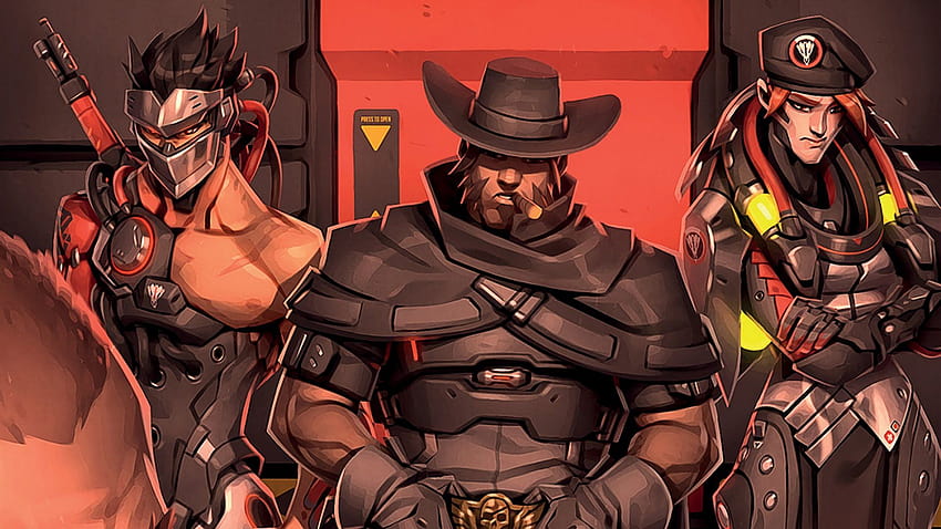 Overwatch Retribution Blackwatch Genji Mccree Moira Hd Wallpaper Pxfuel